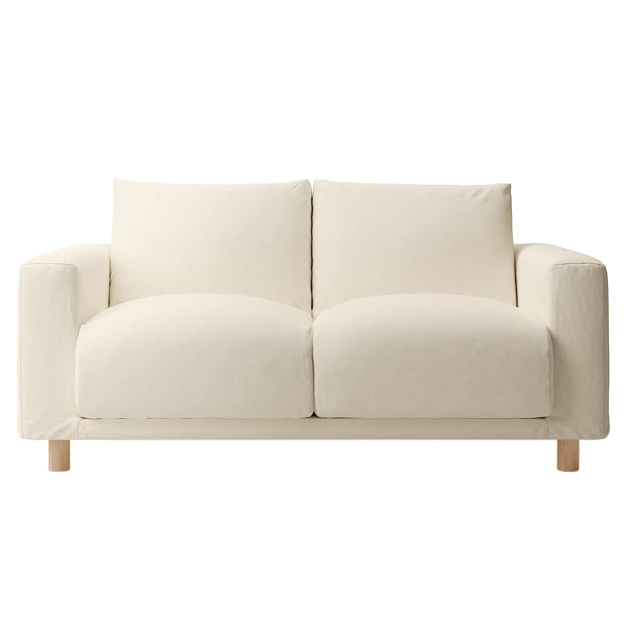 Amazon.co.jp: 無印良品 カバー 生成 綿麻バスケット織 ソファ本体 2